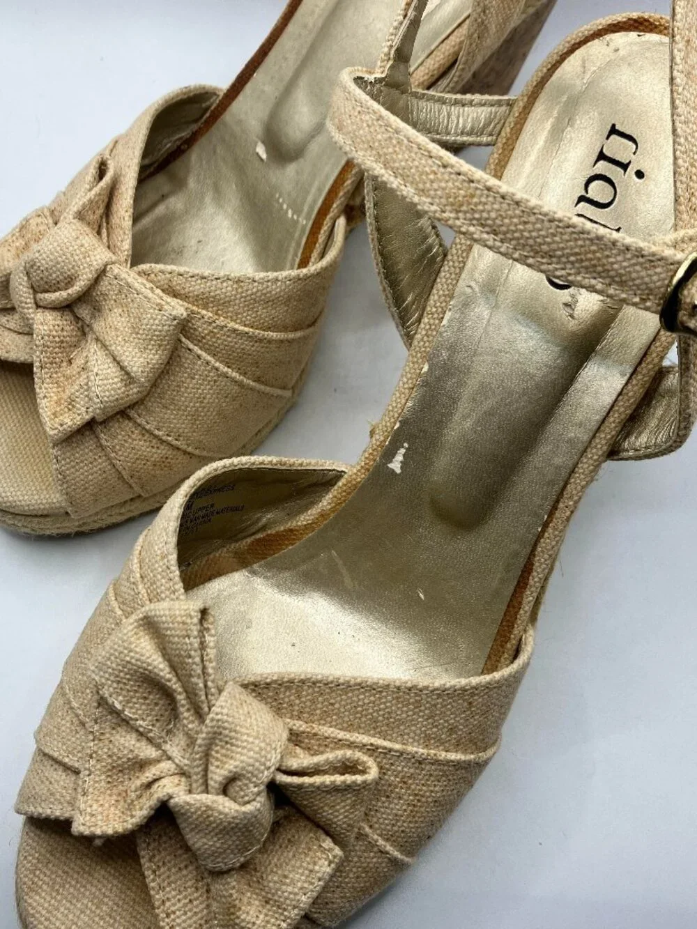 Rialto espadrille cloth
